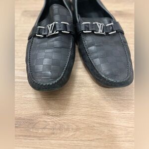 Louis Vuitton authentic black drivers, size 10.5